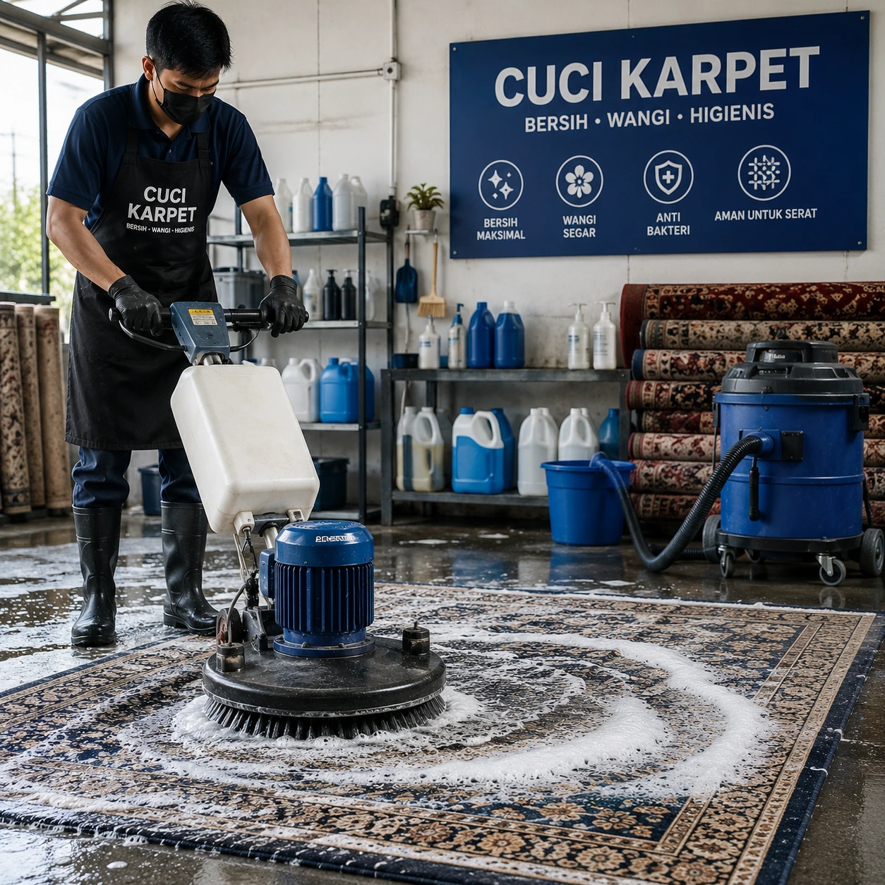 Cuci Karpet - Shiny Shoes And Apparel Tasikmalaya