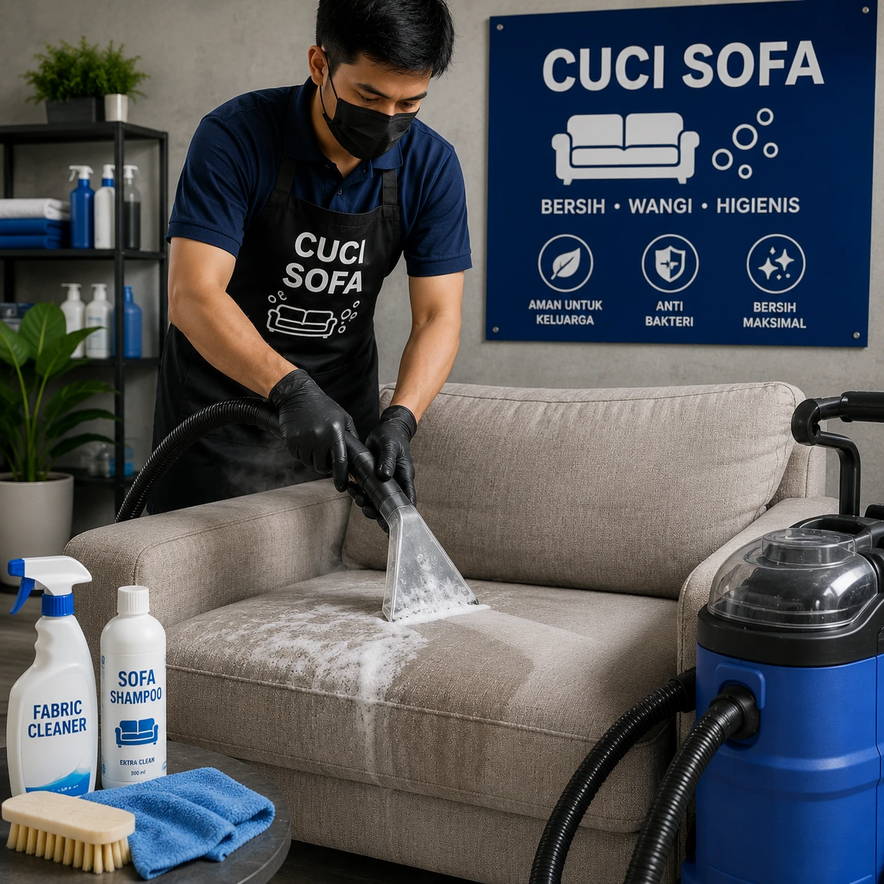 Cuci Sofa - Shiny Shoes And Apparel Tasikmalaya