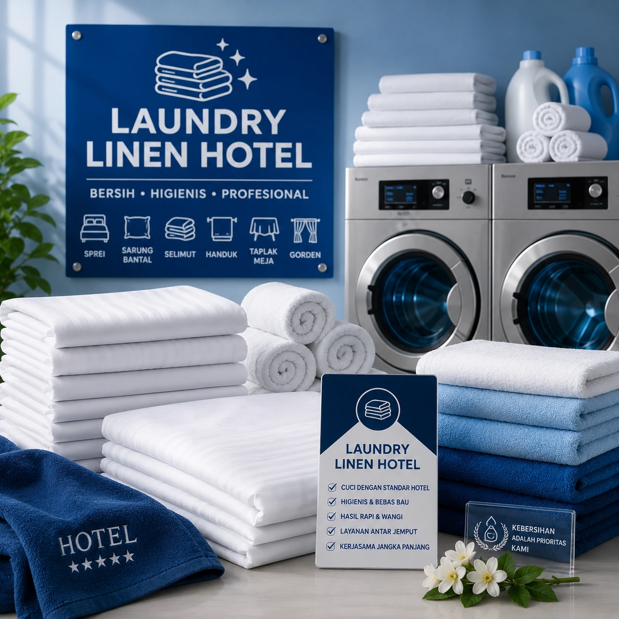 Laundry Linen Hotel - Shiny Shoes And Apparel Tasikmalaya